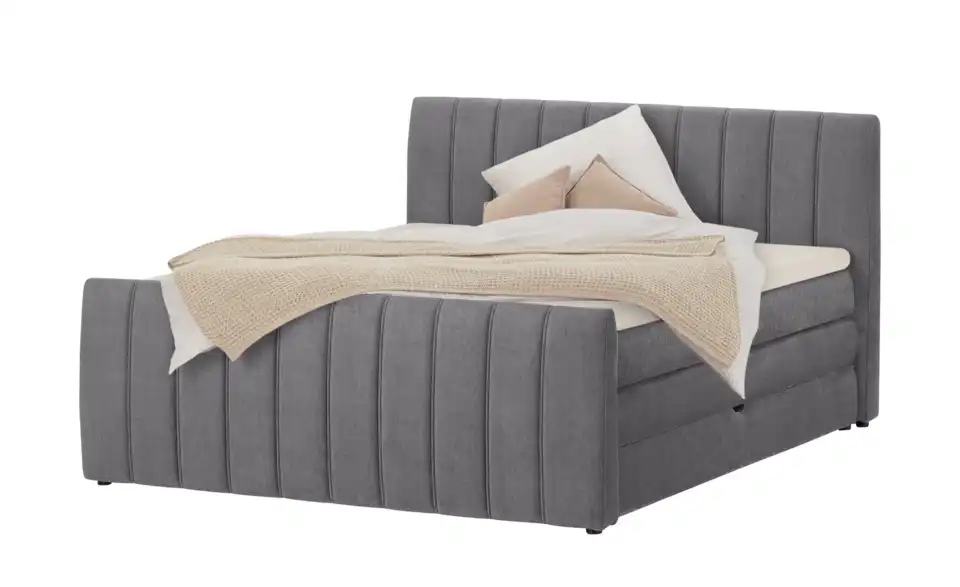switch Boxspringbett Carina mit Bettkasten, Perspektive
