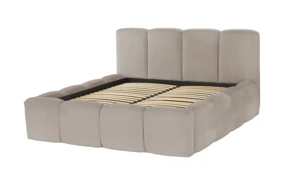 Polsterbett Newbury mit Bettkasten, Perspektive
