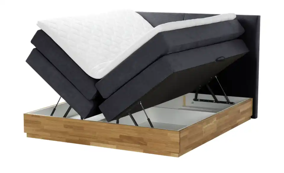 Boxspringbett Beam inklusive Bettkasten, Funktionsansicht