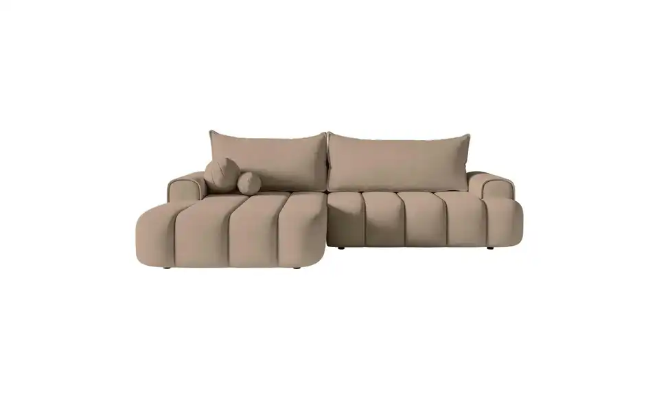 Selsey Ecksofa Dandelino mit Schlaffunktion, Frontansicht