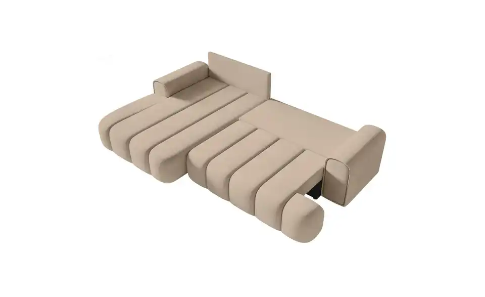 Selsey Ecksofa Dandelino mit Schlaffunktion, Funktionsansicht