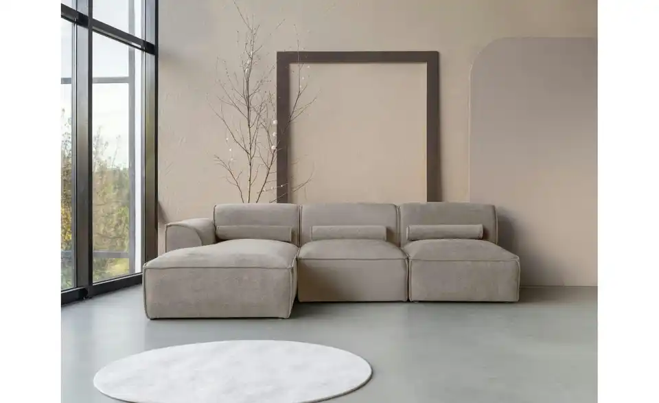 Miuform Ecksofa Flex Felix modular, in Wohnsituation