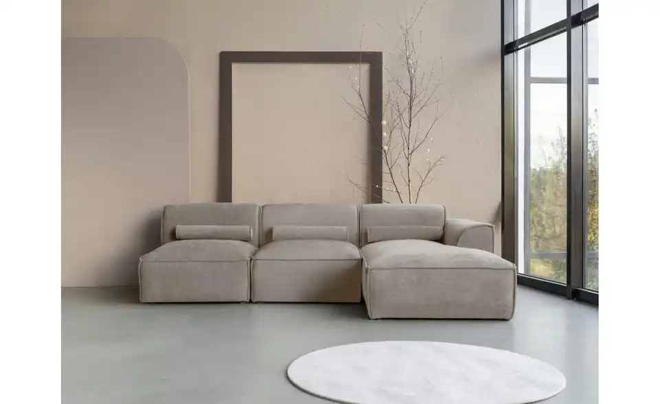 Miuform Ecksofa Flex Felix modular, in Wohnsituation