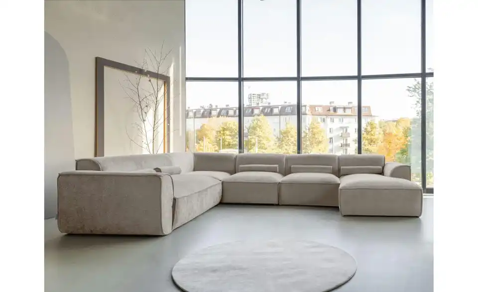 Miuform Wohnlandschaft Flex Felix modular, in Wohnsituation