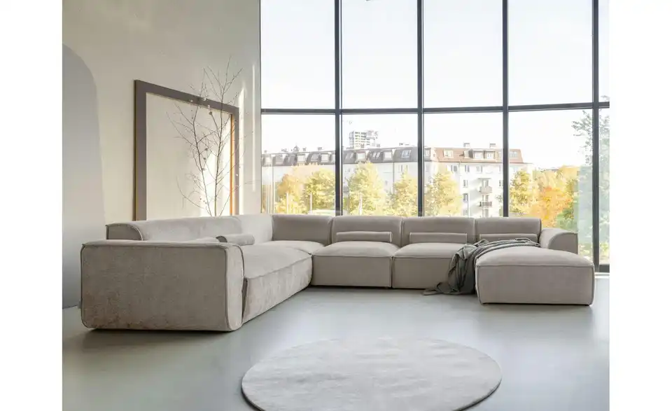Miuform Wohnlandschaft Flex Felix modular, in Wohnsituation