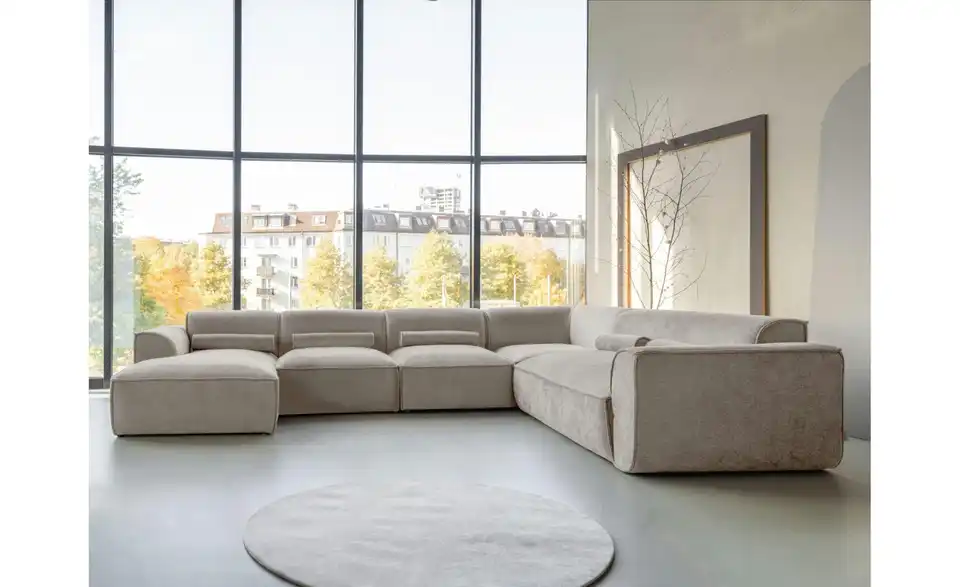 Miuform Wohnlandschaft Flex Felix modular, in Wohnsituation