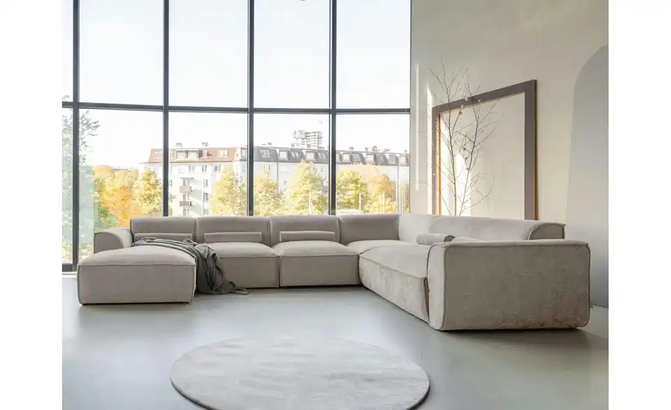 Miuform Wohnlandschaft Flex Felix modular, in Wohnsituation