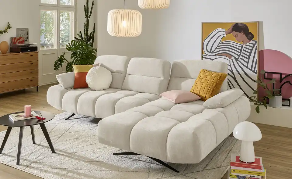 switch Ecksofa Falcao, in Wohnsituation