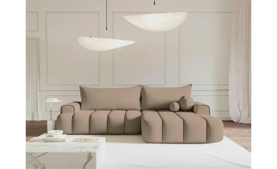 Selsey Ecksofa Dandelino mit Schlaffunktion, in Wohnsituation