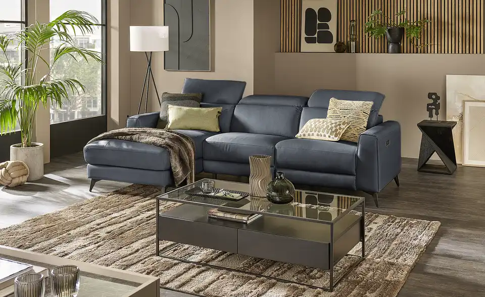 uno Ecksofa Taku mit Relaxfunktion, in Wohnsituation