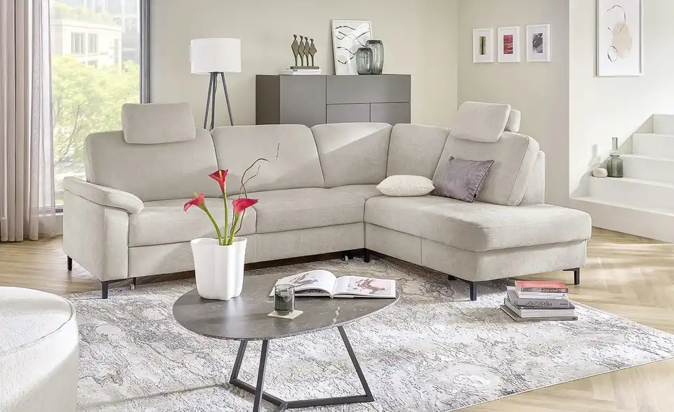 meinSofa Ecksofa Carmen, in Wohnsituation