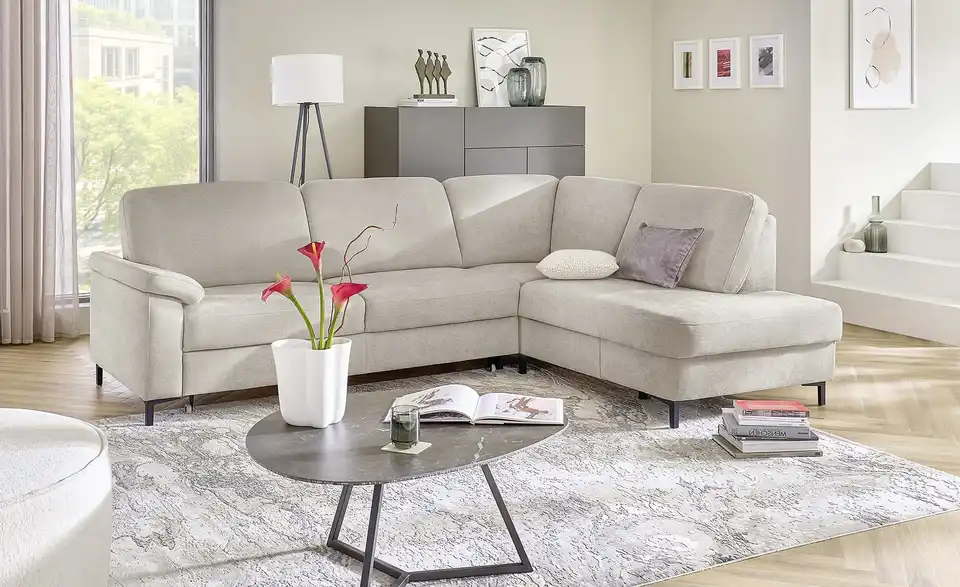 meinSofa Ecksofa Carmen, in Wohnsituation