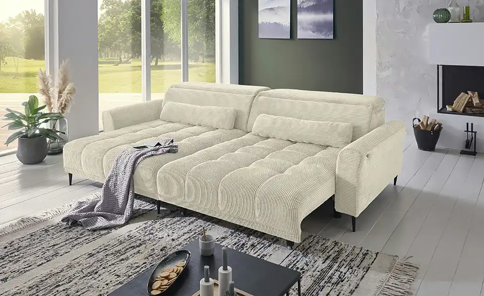 Ecksofa Logan, in Wohnsituation