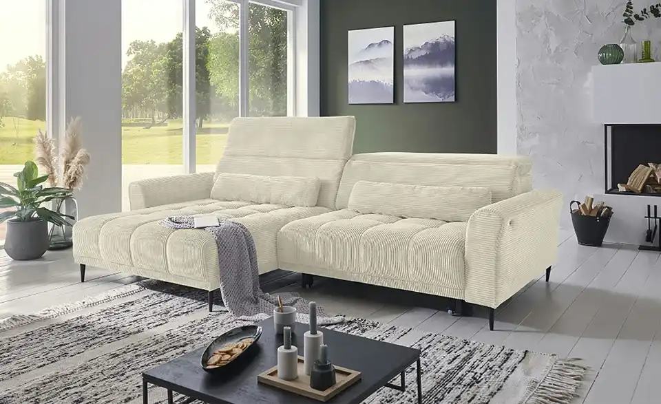 Ecksofa Logan, in Wohnsituation