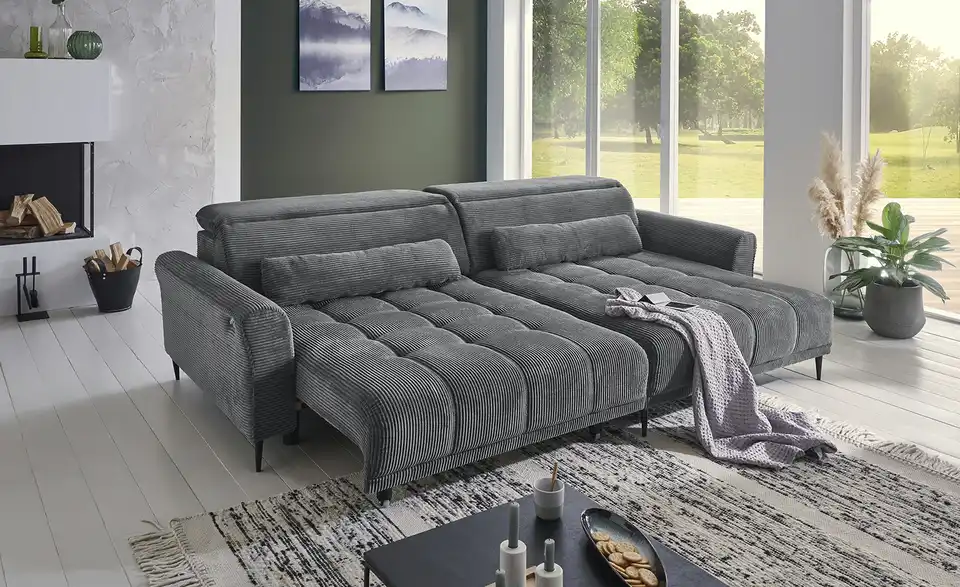 Ecksofa Logan, in Wohnsituation