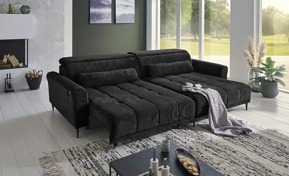 Ecksofa Logan, in Wohnsituation