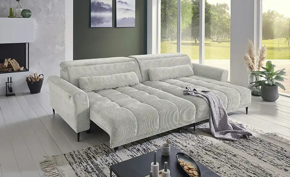 Ecksofa Logan, in Wohnsituation