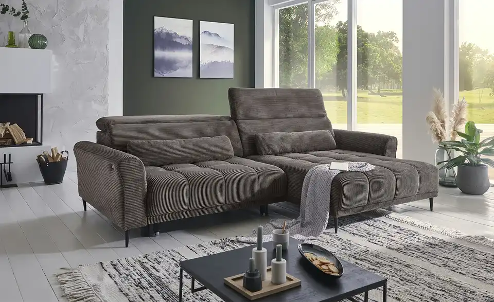 Ecksofa Logan, in Wohnsituation