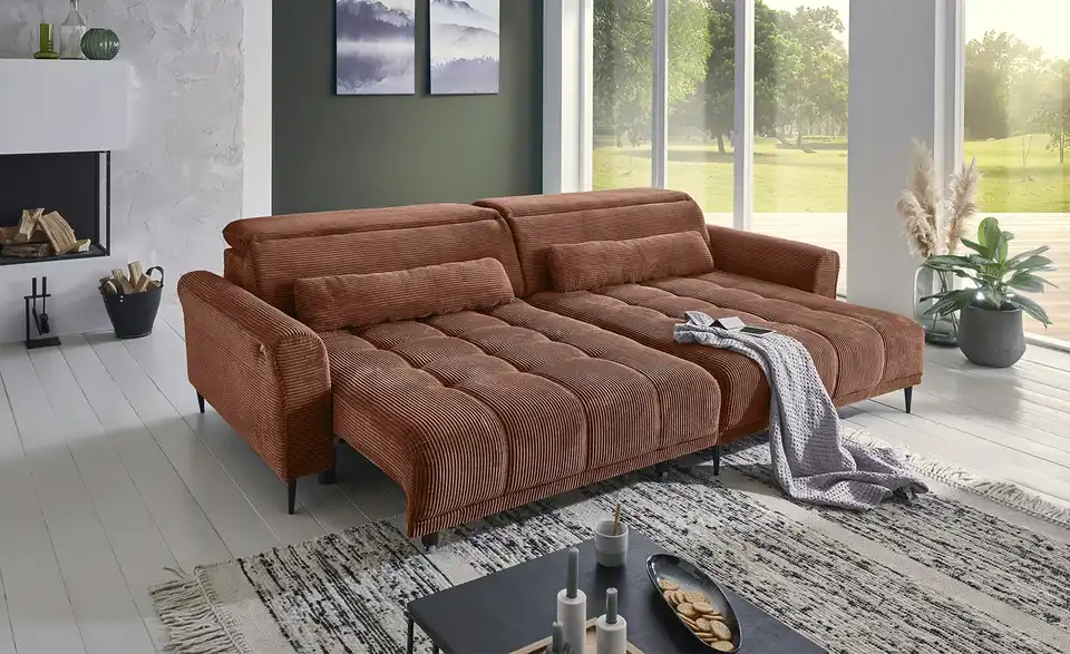 Ecksofa Logan, in Wohnsituation