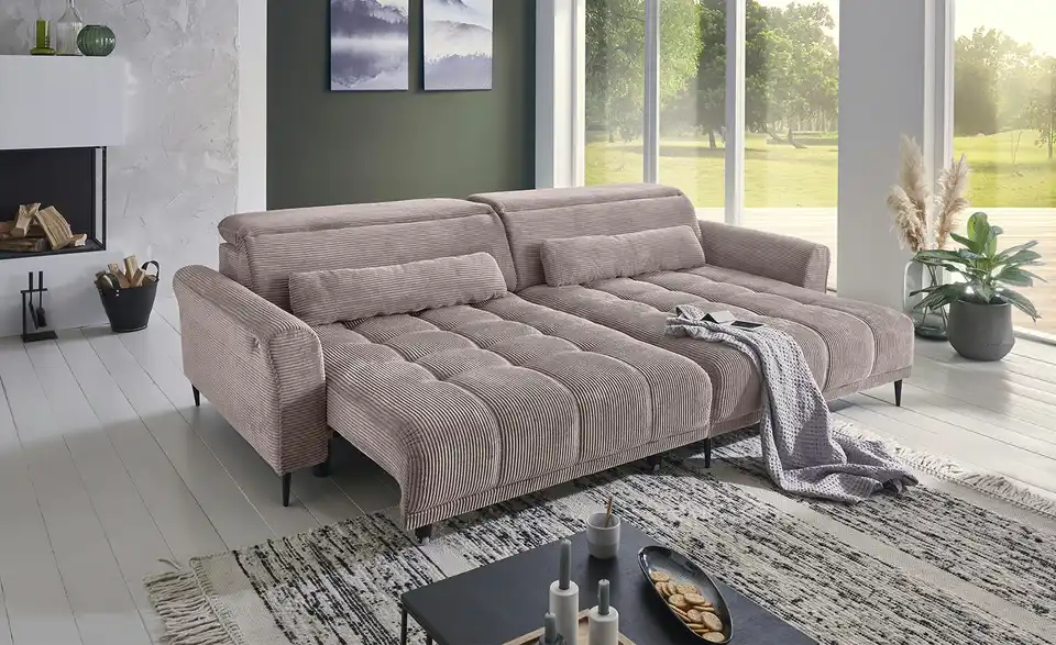 Ecksofa Logan, in Wohnsituation