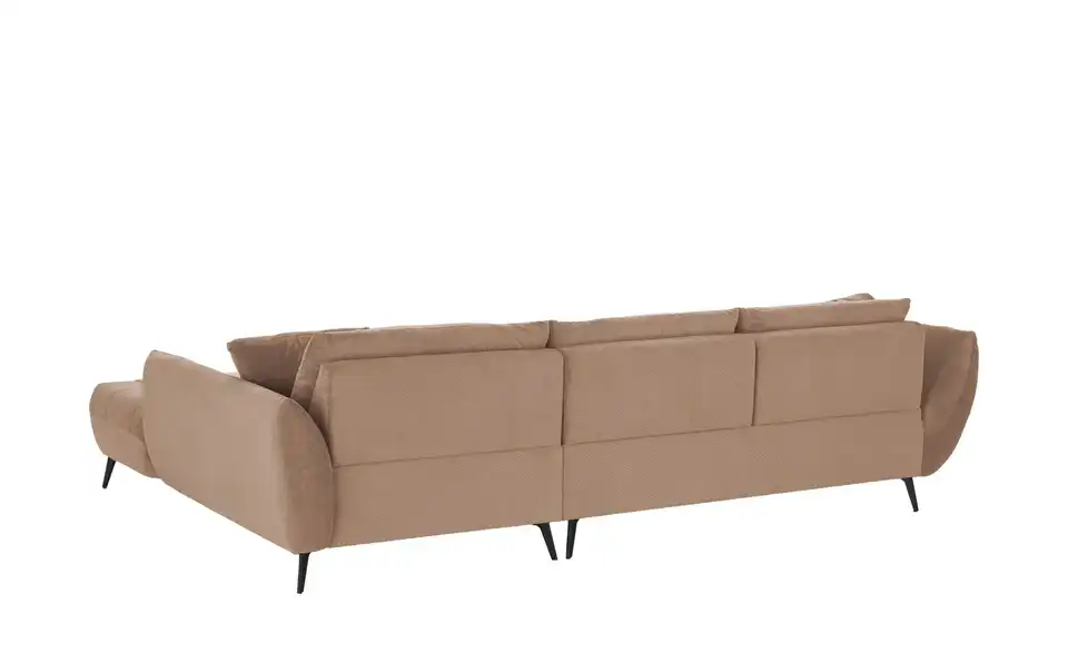bobb Ecksofa Carly mit Sitztiefenverstellung, Rückansicht