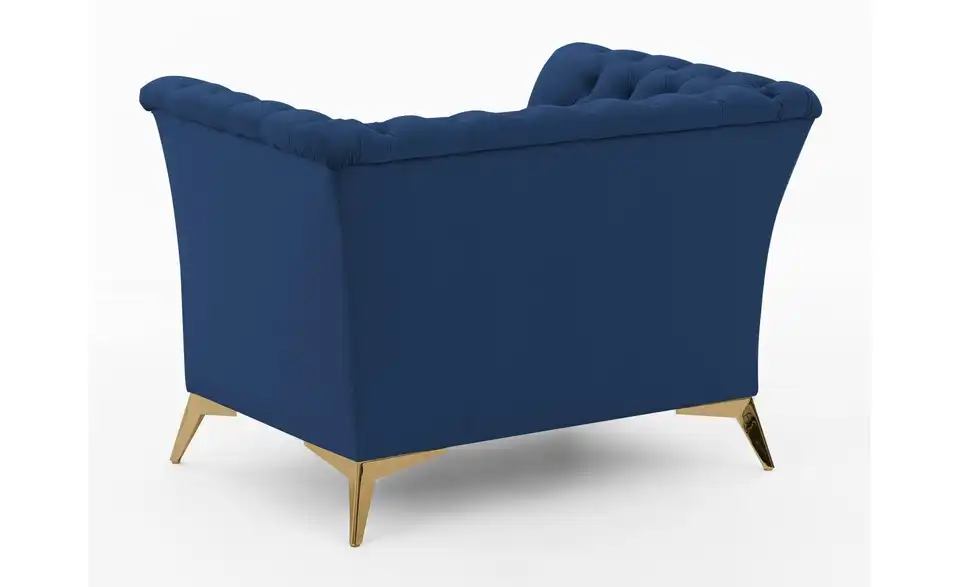 Chesterfield Sessel Wilhelm, Rückansicht