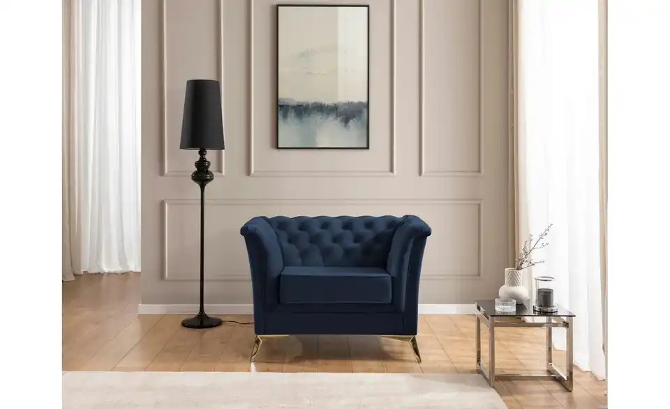 Chesterfield Sessel Wilhelm, in Wohnsituation