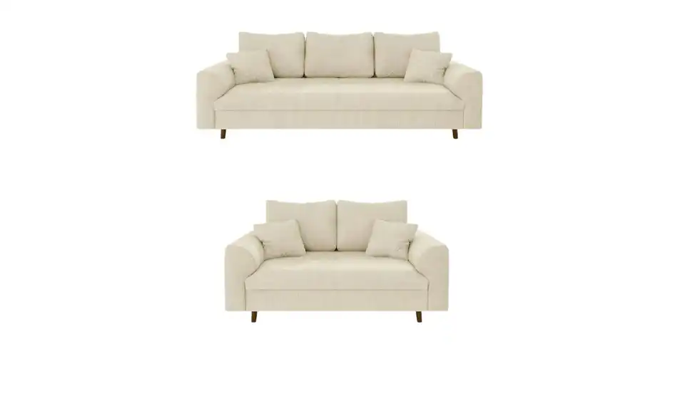 Polstergarnitur 3+2 Trygve, Frontansicht