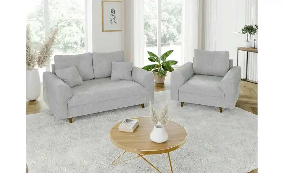 Polstergarnitur 2+1 Trygve, in Wohnsituation