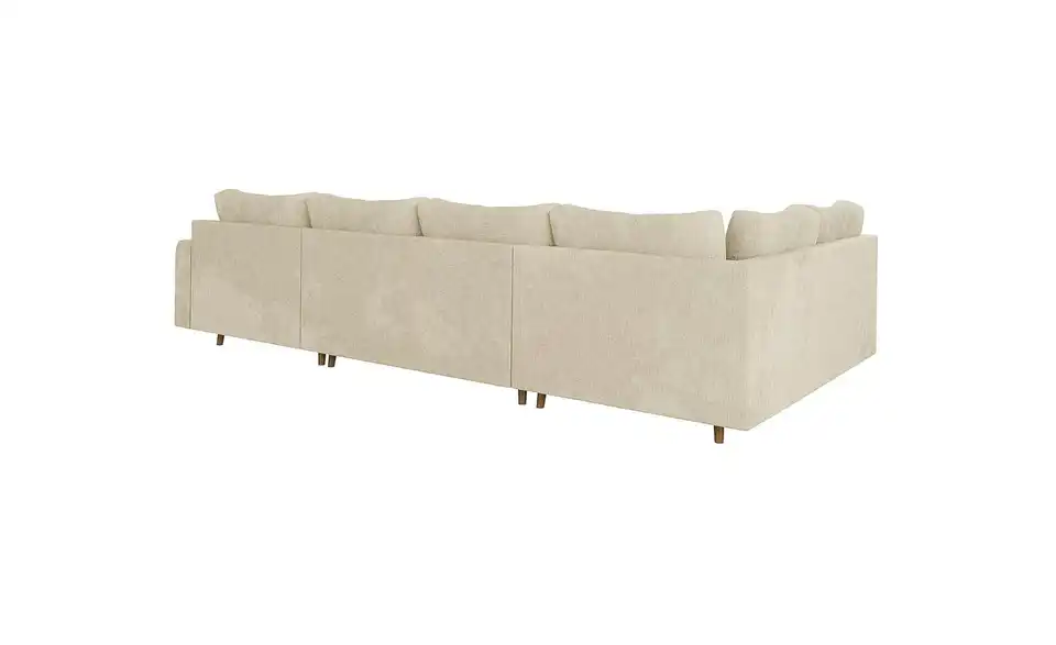 Wohnlandschaft mit Hocker Trygve, Rückansicht