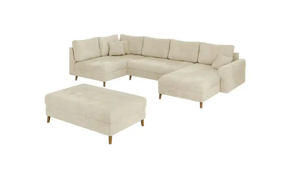 Wohnlandschaft mit Hocker Trygve, Perspektive