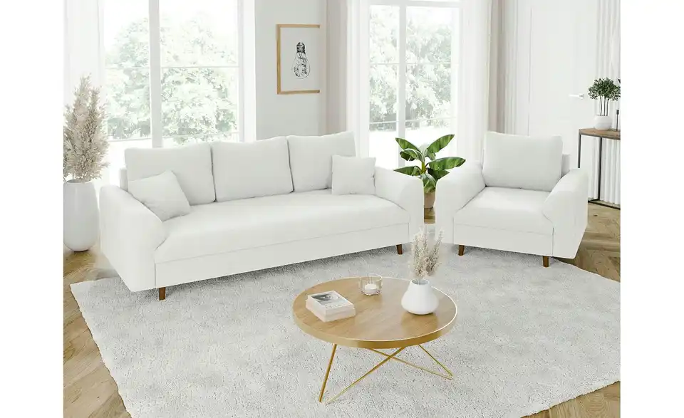 S-STYLE Polstergarnitur 3+1 Lars, in Wohnsituation