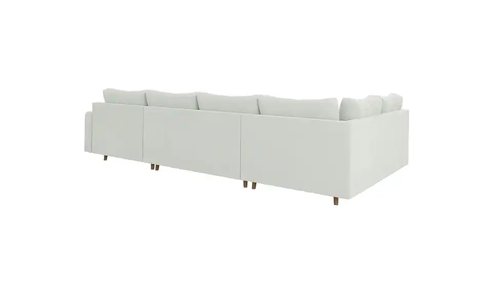 S-STYLE Wohnlandschaft mit Hocker Lars, Rückansicht