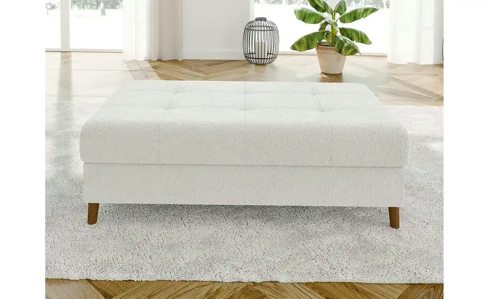 S-STYLE Wohnlandschaft mit Hocker Lars, geöffnet