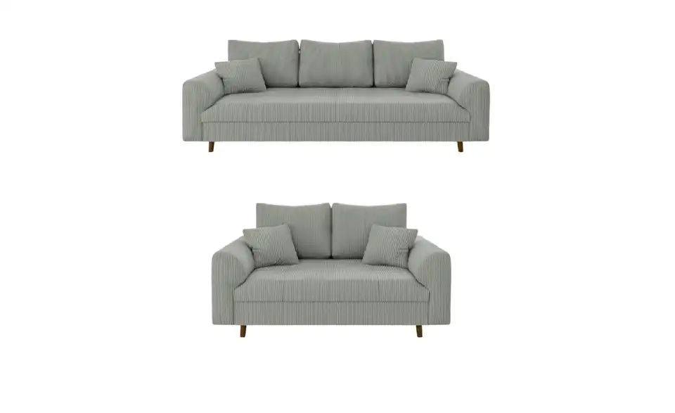 Polstergarnitur 3+2 Maya, Frontansicht