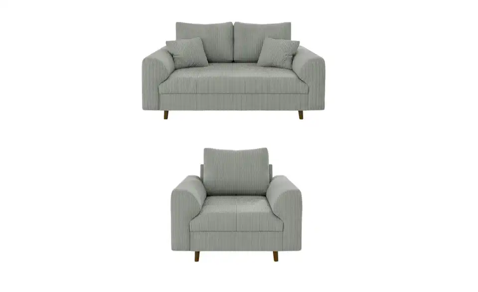 S-STYLE Polstergarnitur 2+1 Maya, Frontansicht