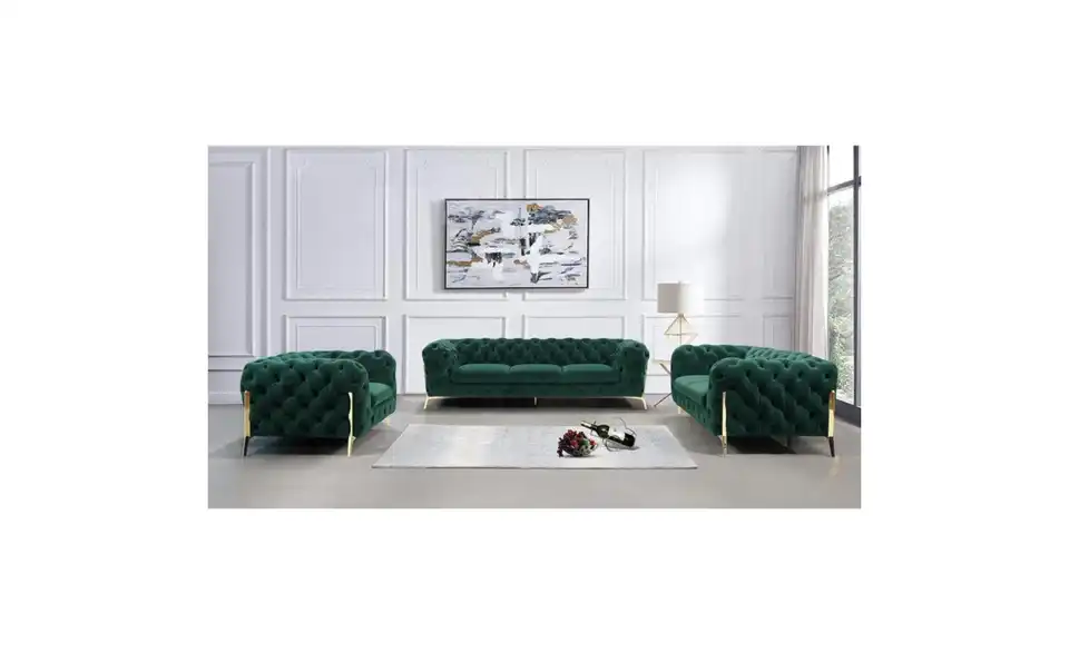 Polstergarnitur 3+2+1, in Wohnsituation