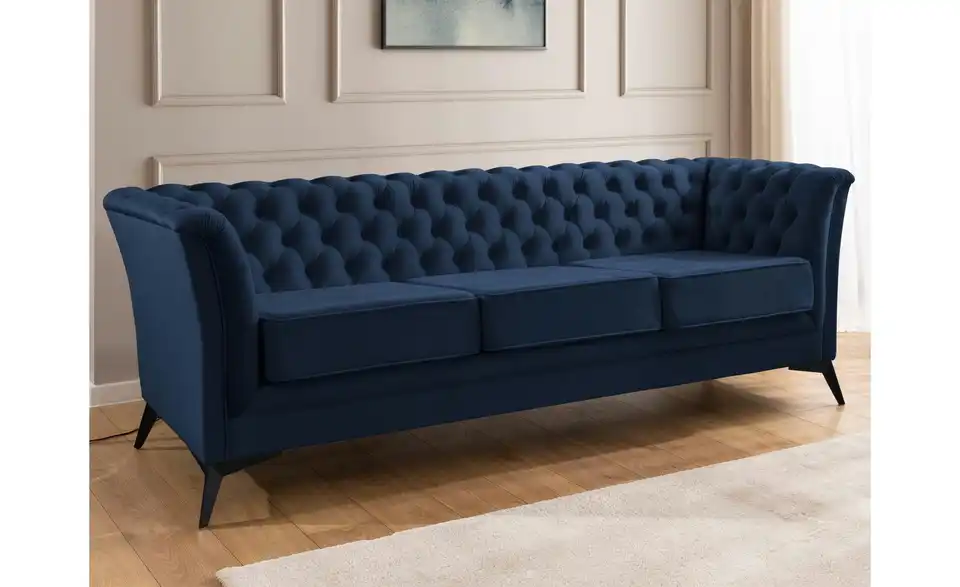 Chesterfield Polstergarnitur 3+1 Wilhelm, in Wohnsituation