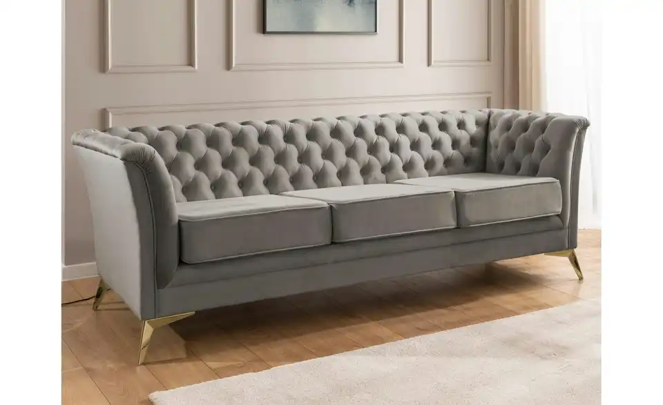 Chesterfield Polstergarnitur 3+2+1 Wilhelm, in Wohnsituation