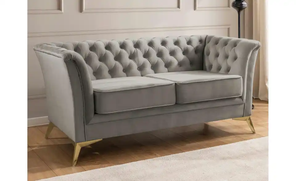 Chesterfield Polstergarnitur 3+2+1 Wilhelm, in Wohnsituation