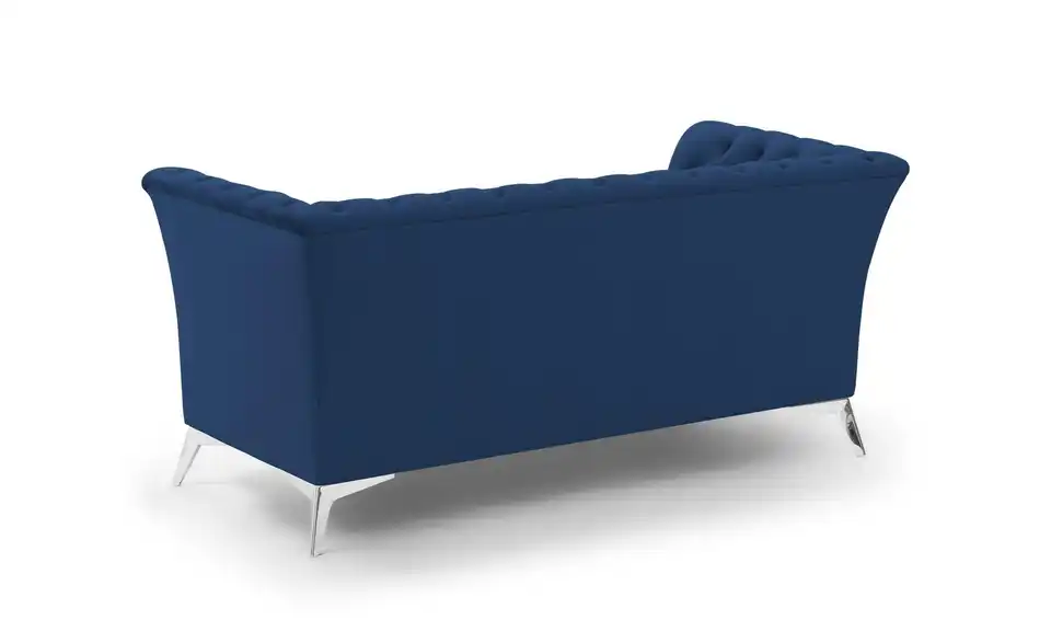 Chesterfield Polstergarnitur 3+2 Wilhelm, Rückansicht