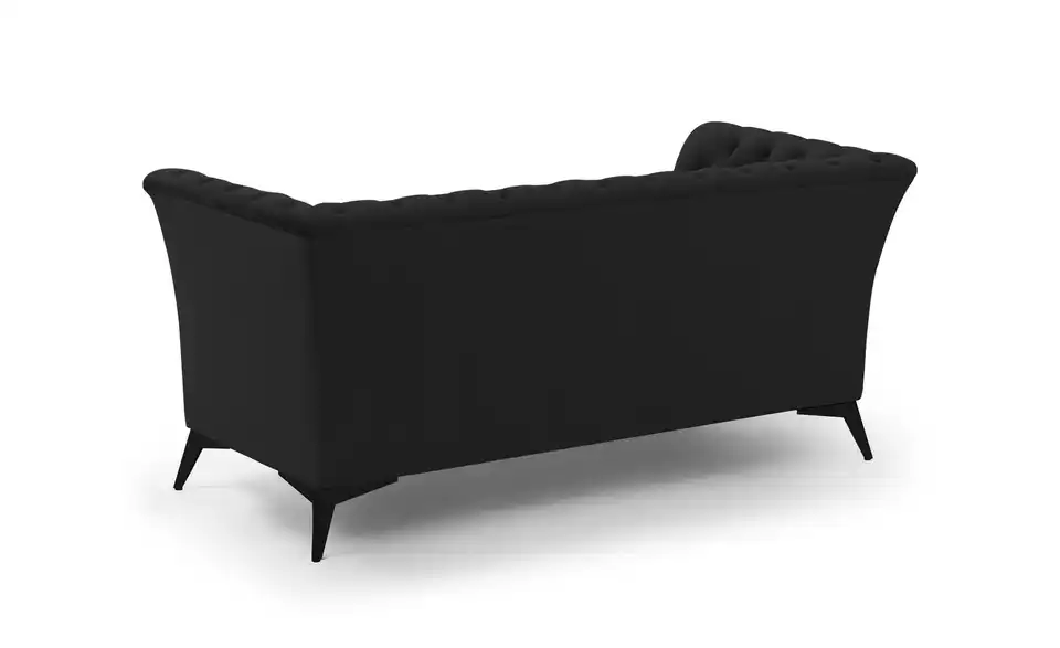 Chesterfield Polstergarnitur 3+2+1 Wilhelm, Rückansicht