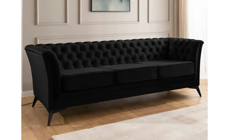 Chesterfield Polstergarnitur 3+2+1 Wilhelm, in Wohnsituation