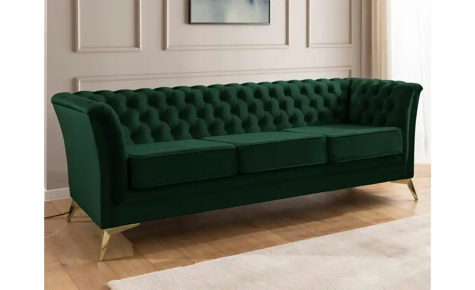 Chesterfield Polstergarnitur 3+1 Wilhelm, in Wohnsituation