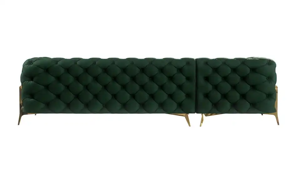 Chesterfield Ecksofa Natalie, Rückansicht