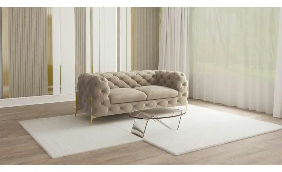 Chesterfield Einzelsofa, in Wohnsituation