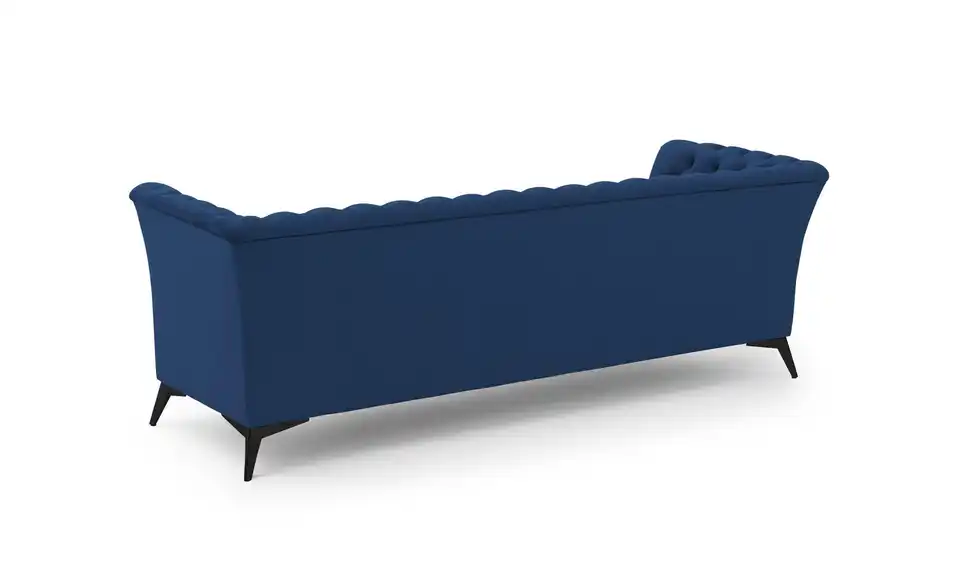 S-STYLE Chesterfield Einzelsofa Wilhelm, Rückansicht