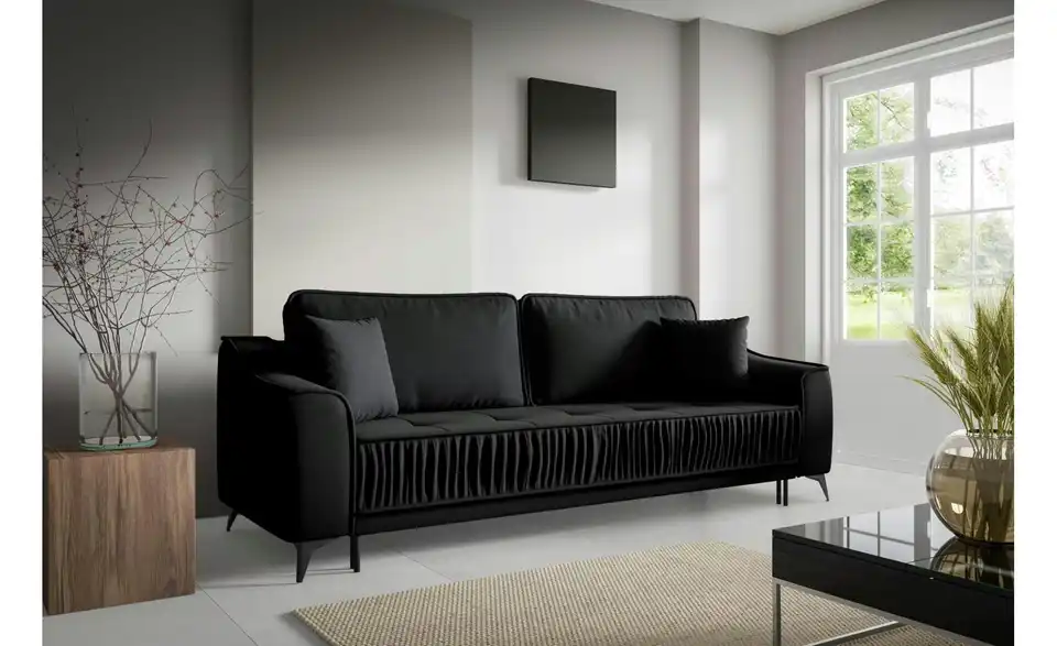 Selsey Schlafsofa Louisos, in Wohnsituation