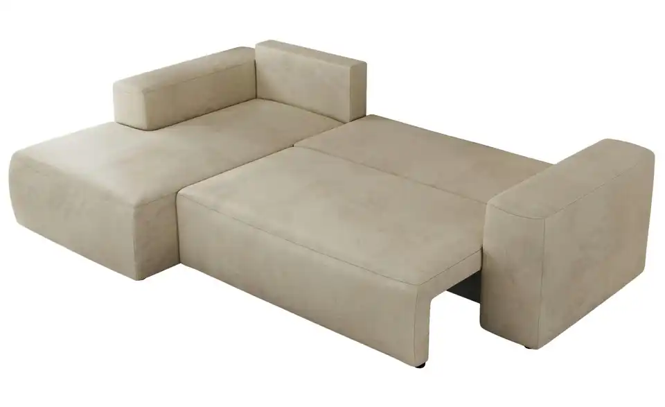Ecksofa Beige, Detailansicht