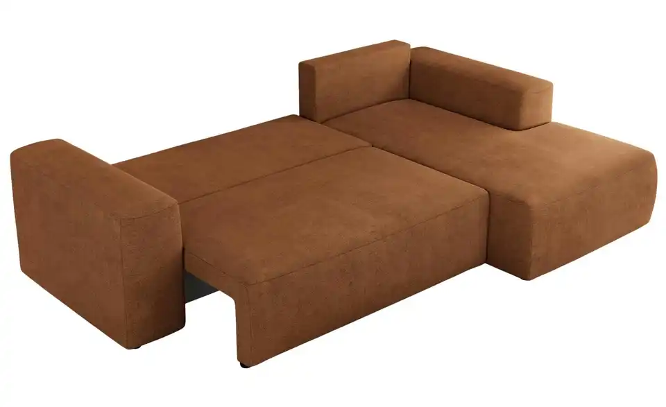 Ecksofa Orange, Detailansicht